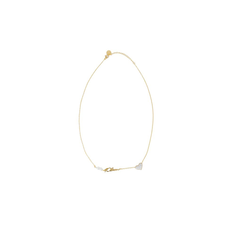 Collier en acier inoxydable doré Alviero Martini Prima Classe