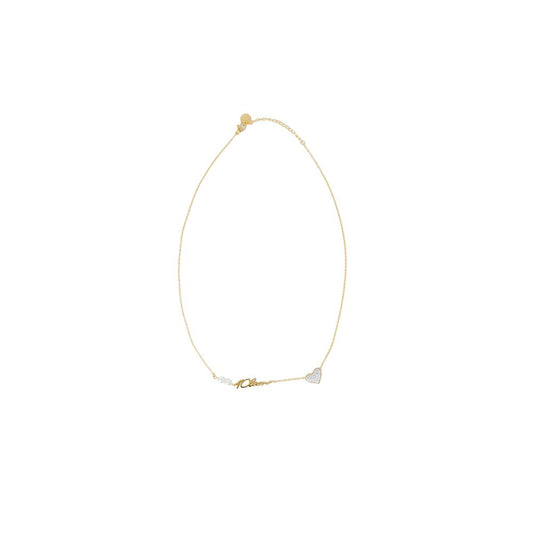 Collier en acier inoxydable doré Alviero Martini Prima Classe