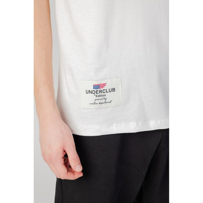 Underclub White Cotton T-Shirt by Underclub