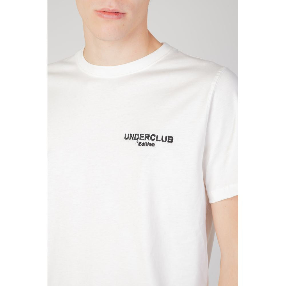 Underclub White Cotton T-Shirt by Underclub