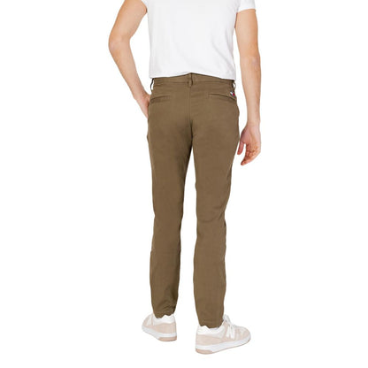Tommy Hilfiger Jeans Green Organic Cotton Pant by Tommy Hilfiger Jeans