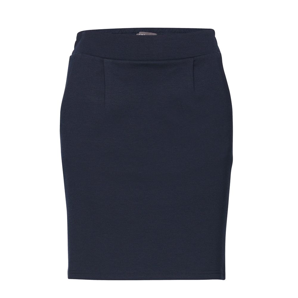 Jupe en polyester bleu ICHI