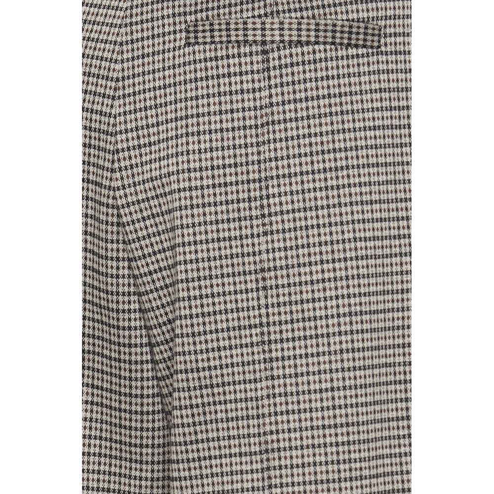 ICHI Beige Polyester Pant by ICHI