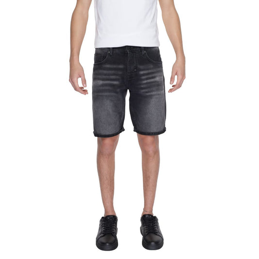 Antony Morato Bermuda en coton noir