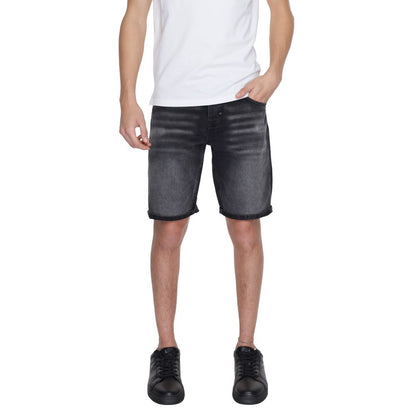 Antony Morato Bermuda en coton noir