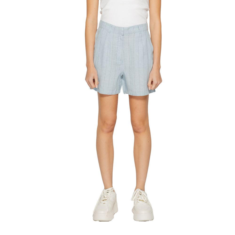 Short en lin bleu clair Vero Moda