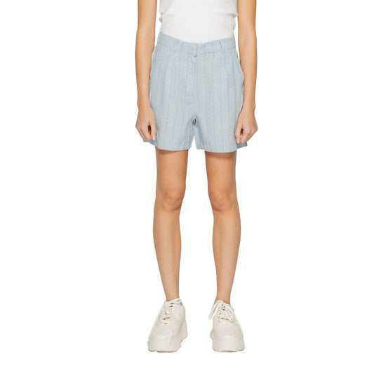 Short en lin bleu clair Vero Moda