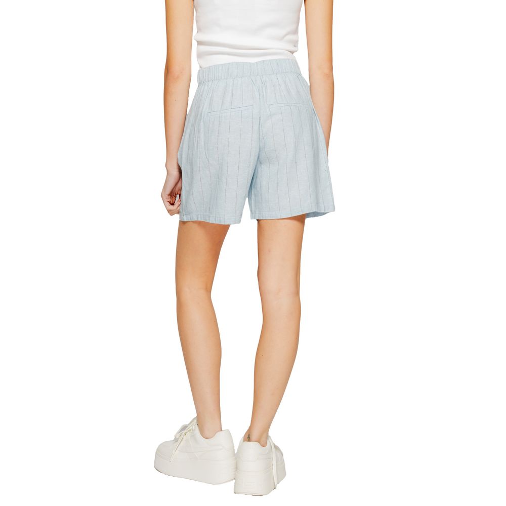 Short en lin bleu clair Vero Moda
