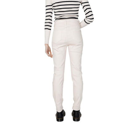 Morgan De Toi Beige Cotton Pant