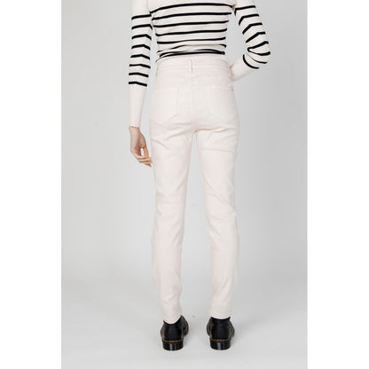 Morgan De Toi Beige Cotton Pant