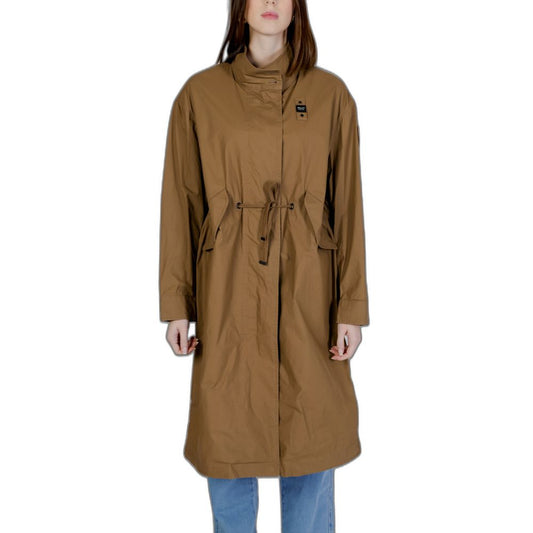 Blue Green Cotton Parka