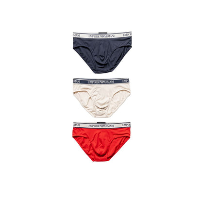 Sous-vêtements en coton rouge Emporio Armani Underwear