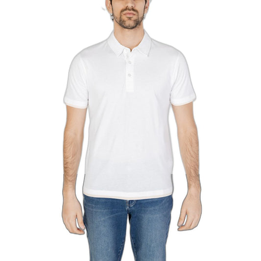 Polo en coton blanc Hamaki-Ho