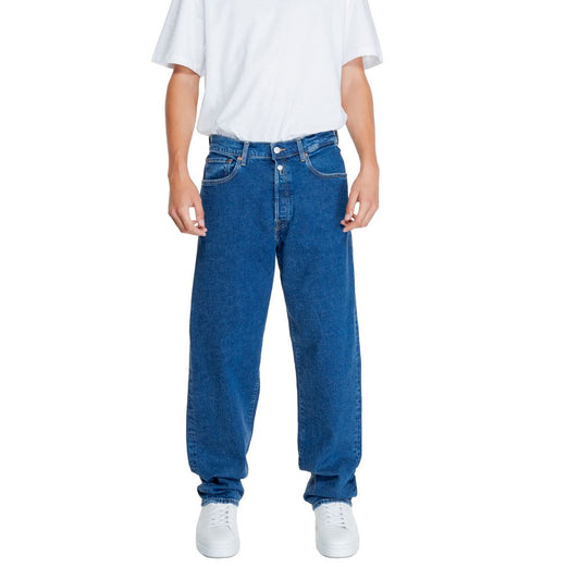 Jean Replay bleu en coton coupe décontractée