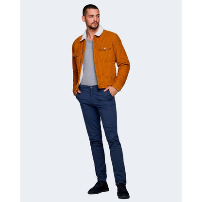 Jack Jones Blue Cotton Skinny Pant by Jack Jones