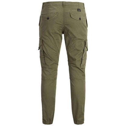 Jack Jones Green Cotton Skinny Pant