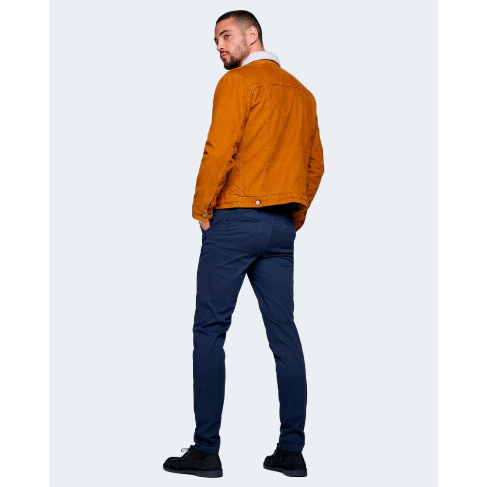 Jack Jones Blue Cotton Skinny Pant by Jack Jones