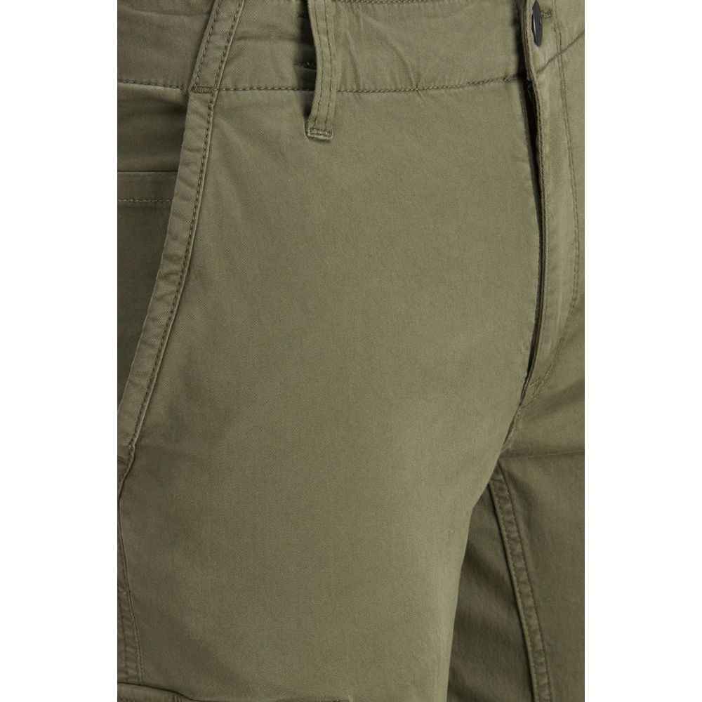 Jack Jones Green Cotton Skinny Pant