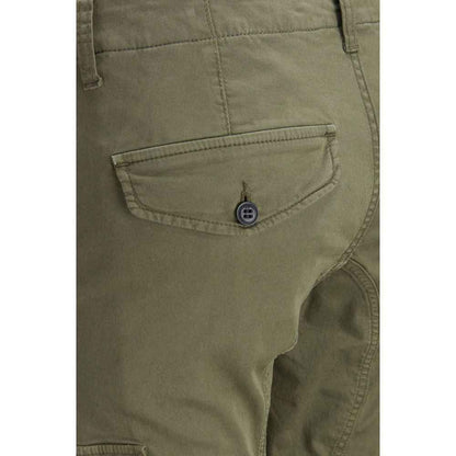Jack Jones Green Cotton Skinny Pant