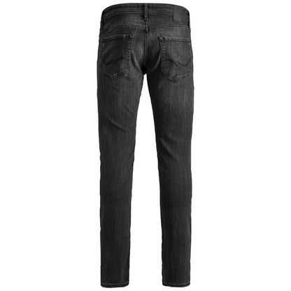 Jack Jones Black Organic Cotton Jeans & Pant by Jack Jones