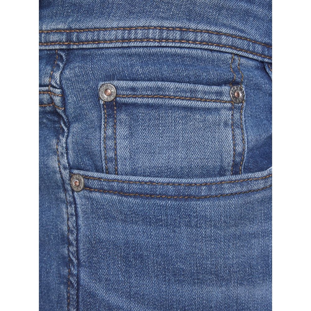Jack Jones Blue Cotton Jeans & Pant by Jack Jones