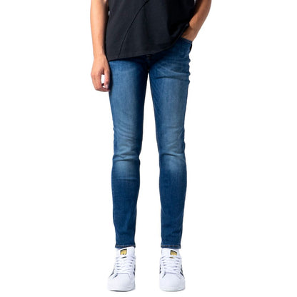 Jack Jones Blue Cotton Jeans & Pant by Jack Jones