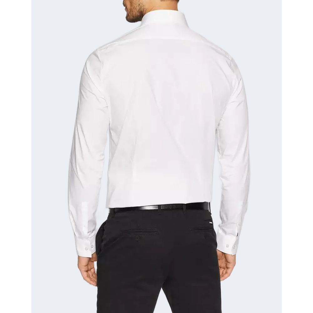 Calvin Klein White Cotton Shirt by Calvin Klein