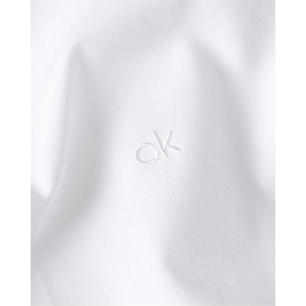 Calvin Klein White Cotton Shirt by Calvin Klein