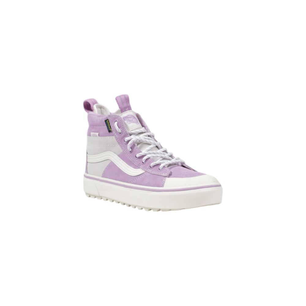 Vans Purple Leather Sneaker by Vans