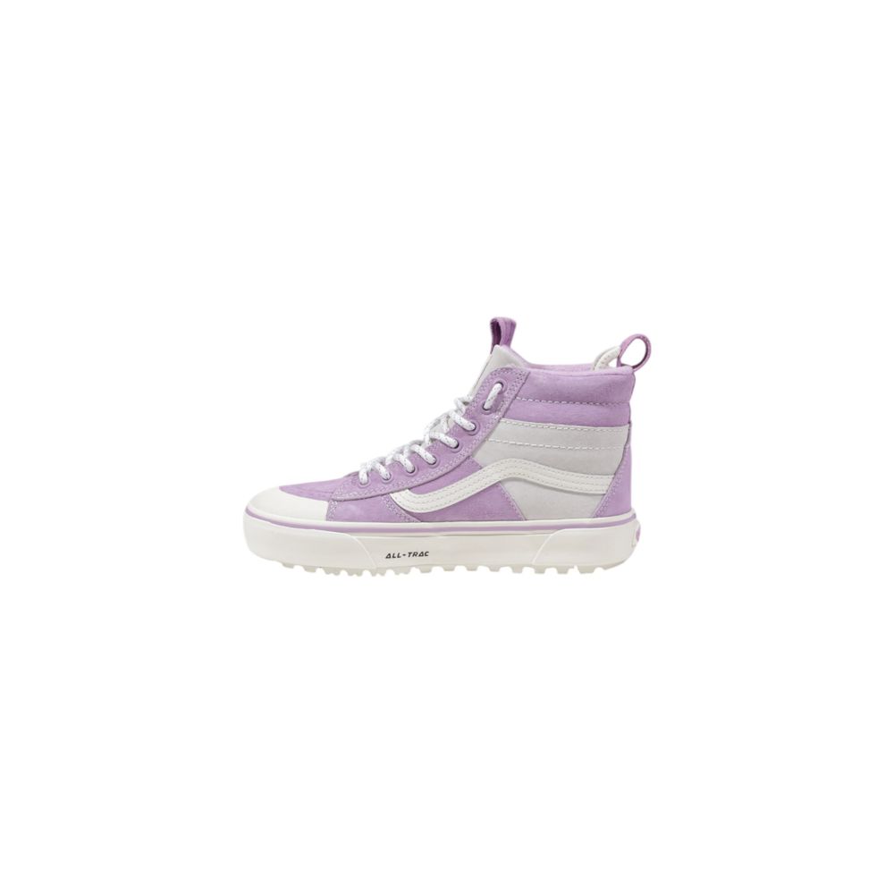 Vans Purple Leather Sneaker by Vans