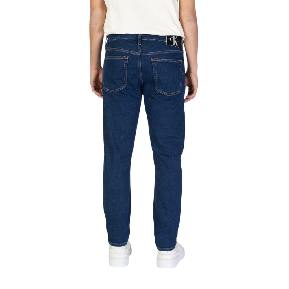 Calvin Klein Jeans Blue Cotton Slim Fit Jean by Calvin Klein Jeans