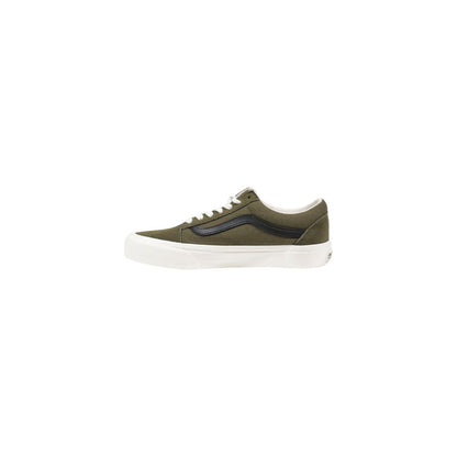Vans Green Leather Sneaker by Vans