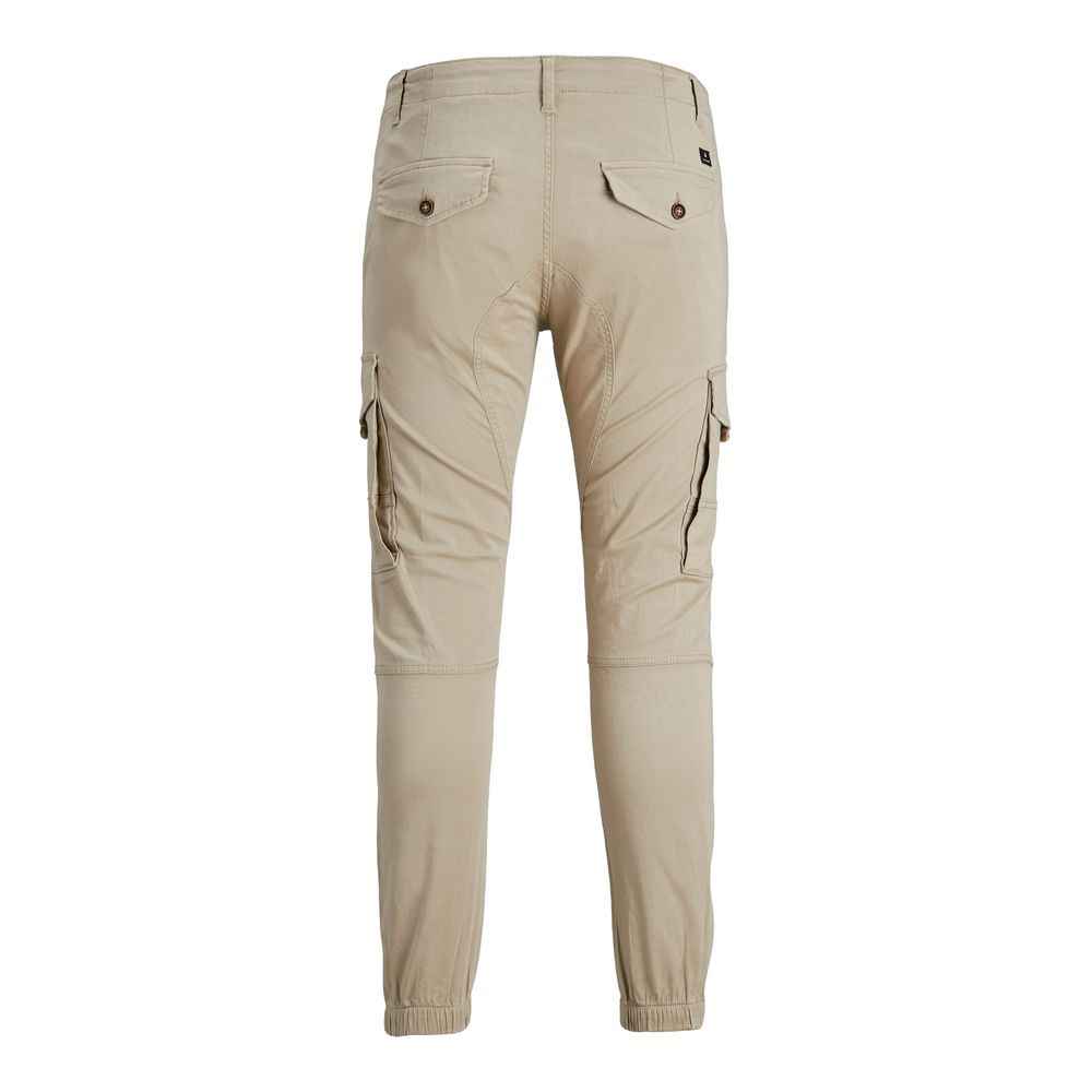 Jack Jones Beige Cotton Pant