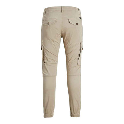Jack Jones Beige Cotton Pant