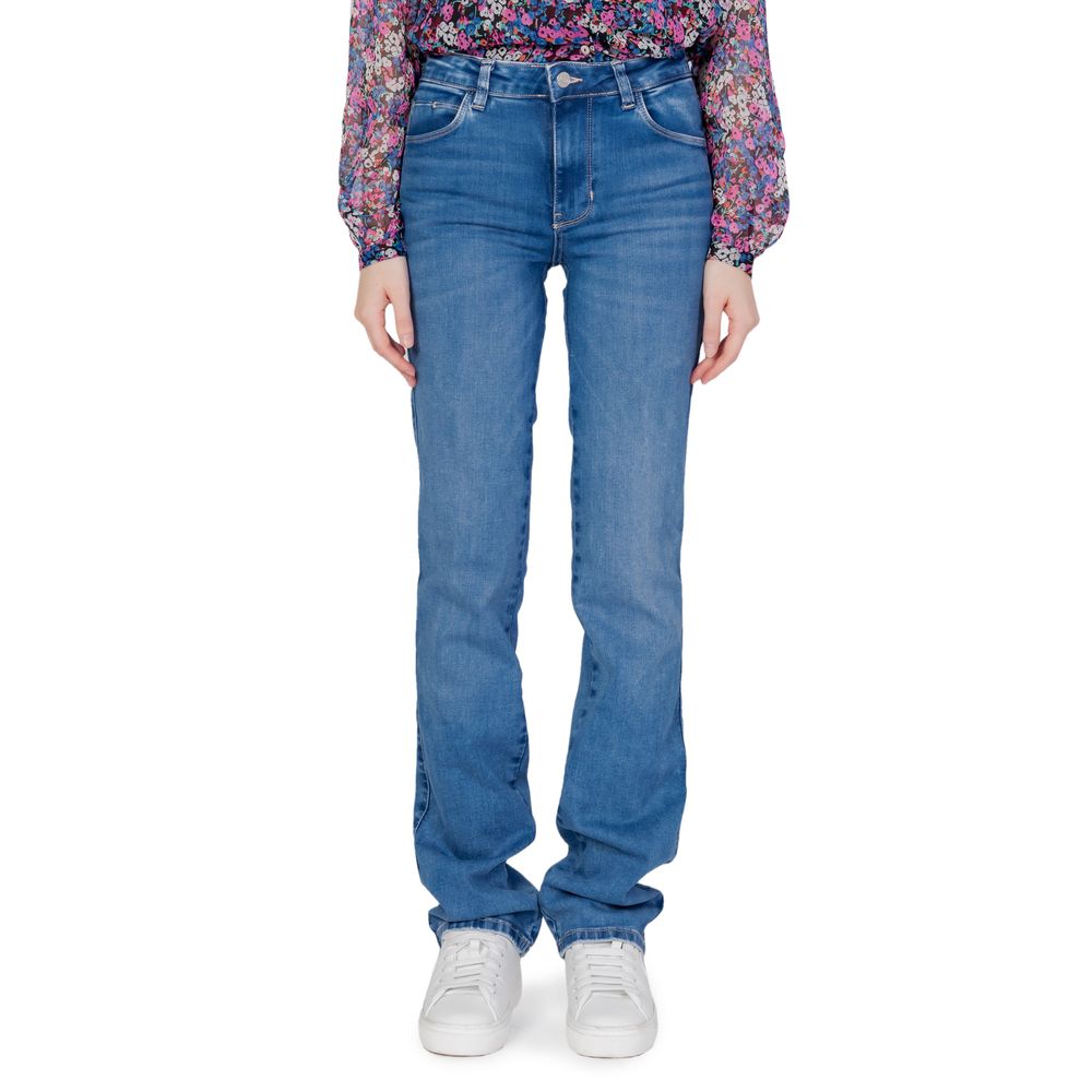 Guess Light Blue Organic Cotton Mom Jean by Guess