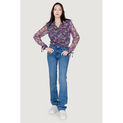 Guess Light Blue Organic Cotton Mom Jean by Guess