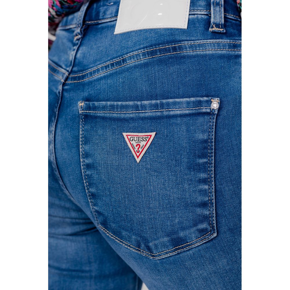 Guess Light Blue Organic Cotton Mom Jean by Guess