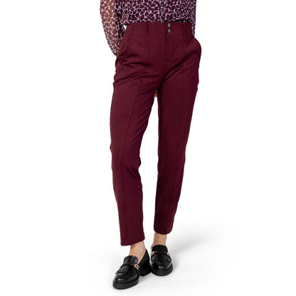 Street One Bordeaux Polyester Pant by Street One
