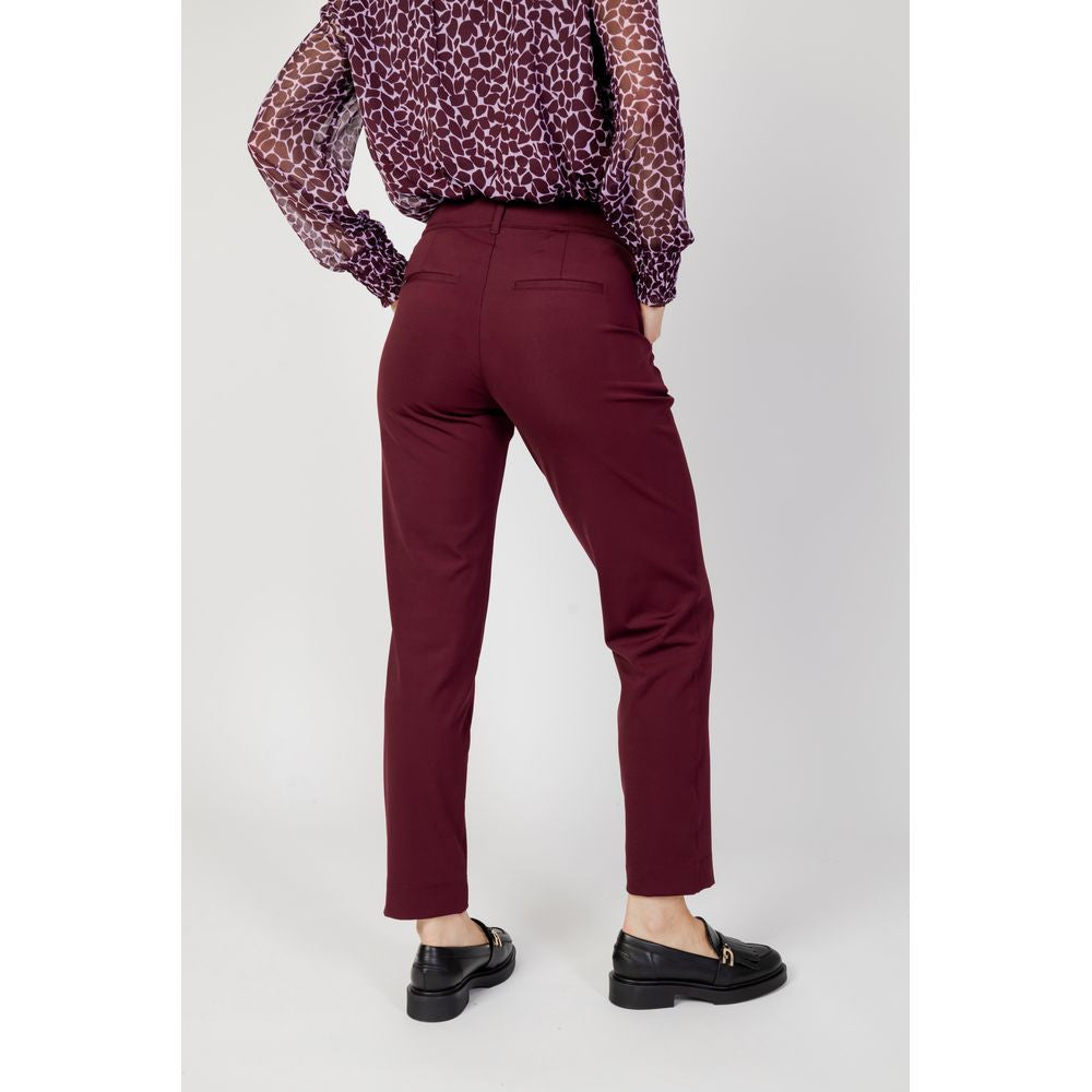 Street One Bordeaux Polyester Pant by Street One