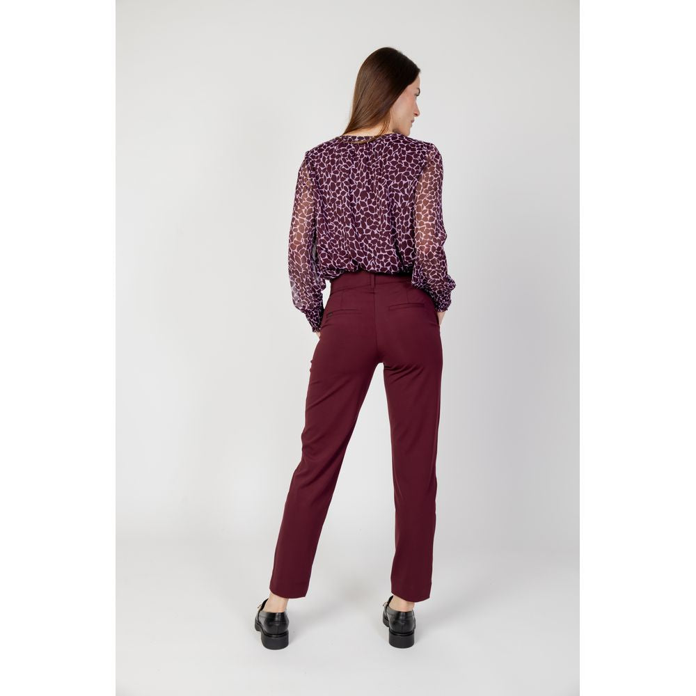 Street One Bordeaux Polyester Pant by Street One