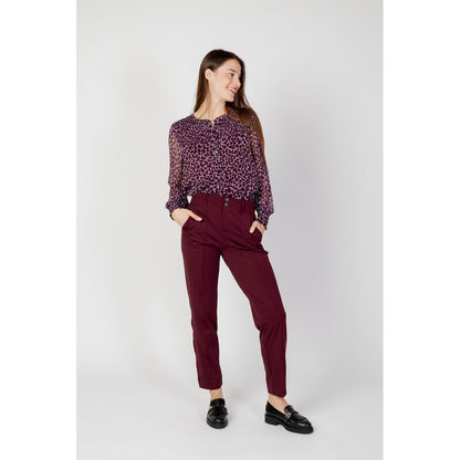 Street One Bordeaux Polyester Pant by Street One