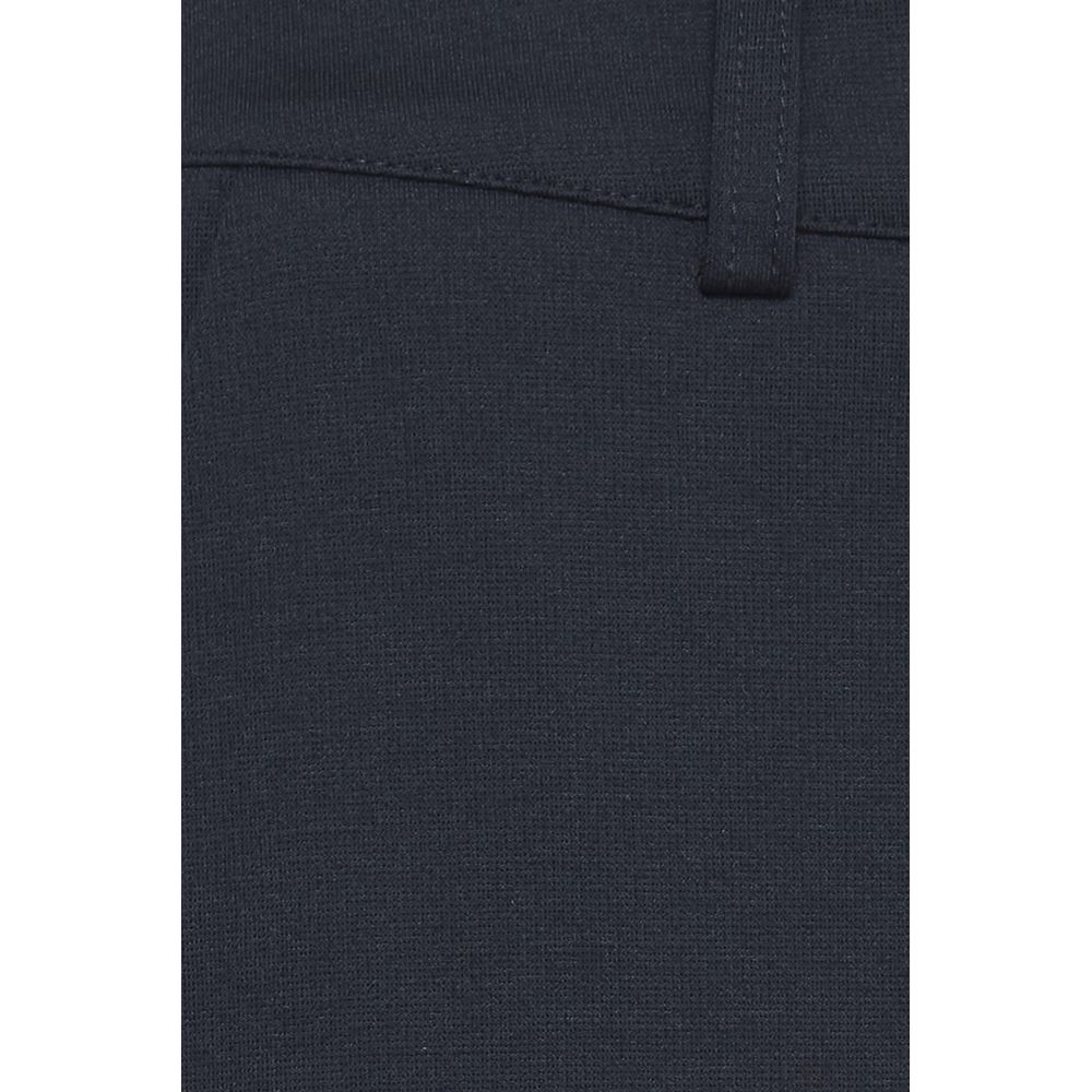 ICHI Blue Recycled Polyester Pant by ICHI