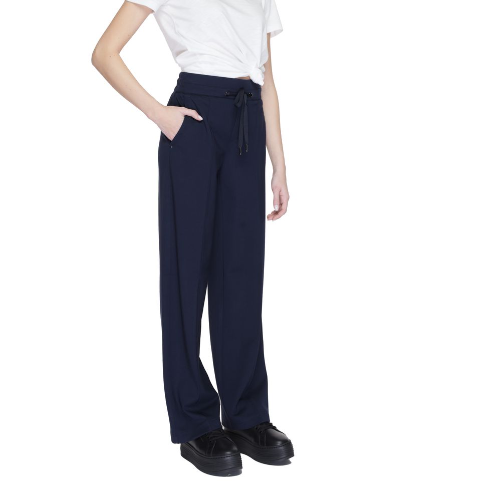 Street One Blue Viscose Pant by Street One