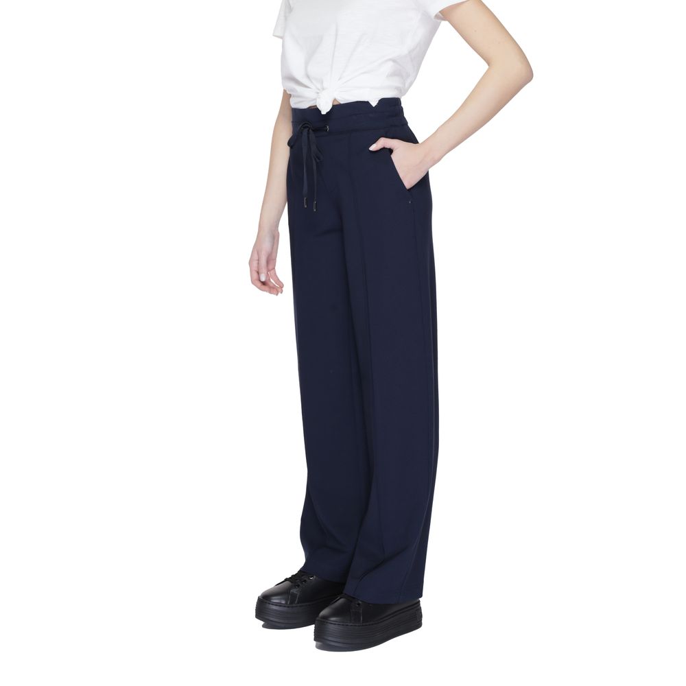 Street One Blue Viscose Pant by Street One