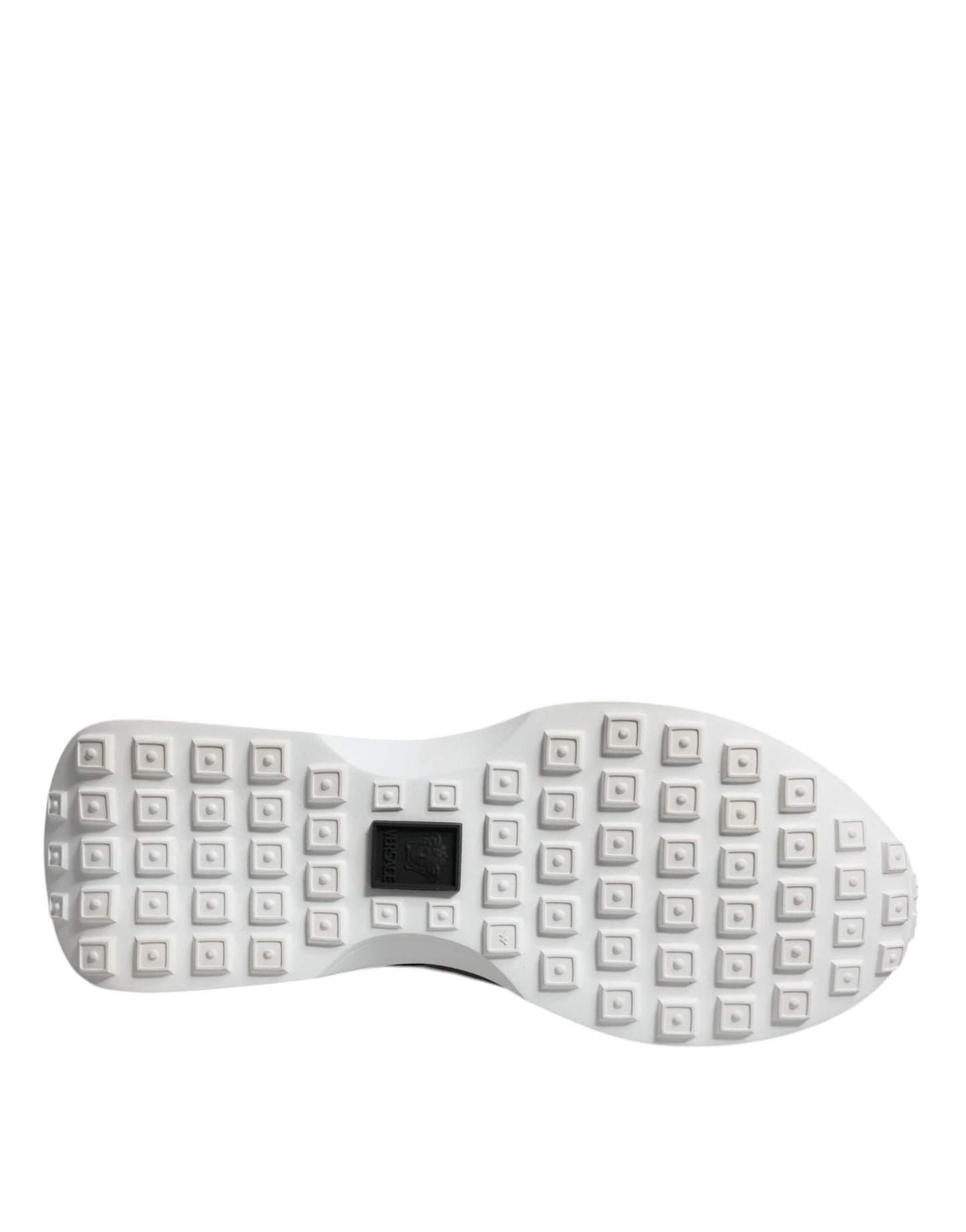 Baskets basses Versace en toile multicolore Quad Fabric Medusa