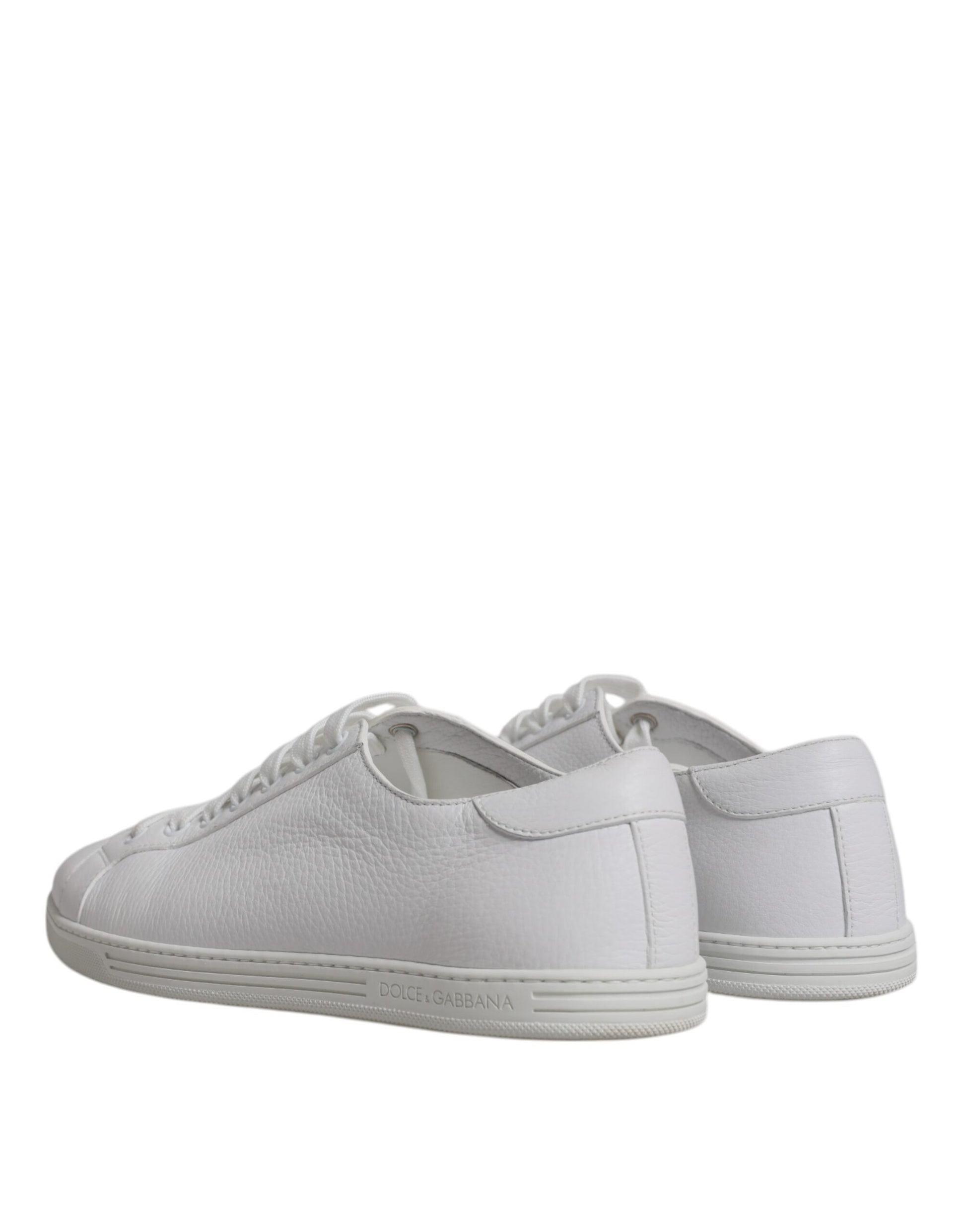 Dolce & Gabbana White Low Top Men Saint Tropez Sneakers Shoes by Dolce & Gabbana