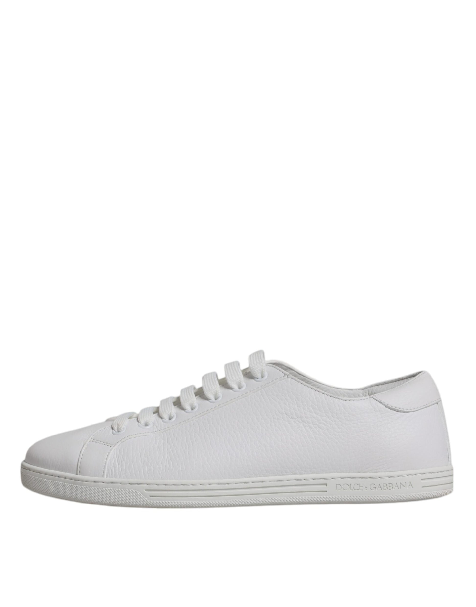 Dolce & Gabbana White Low Top Men Saint Tropez Sneakers Shoes by Dolce & Gabbana