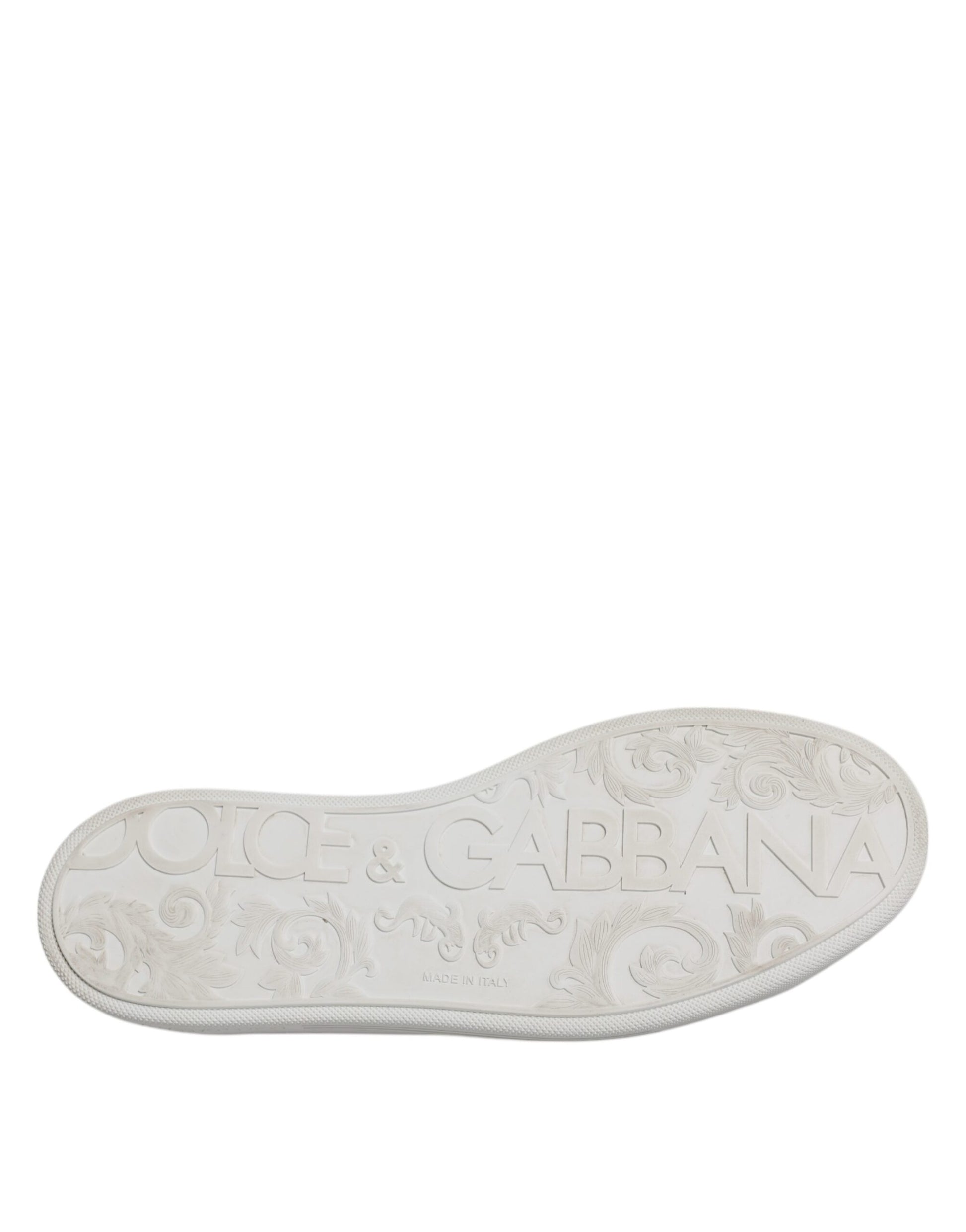 Dolce & Gabbana White Low Top Men Saint Tropez Sneakers Shoes by Dolce & Gabbana