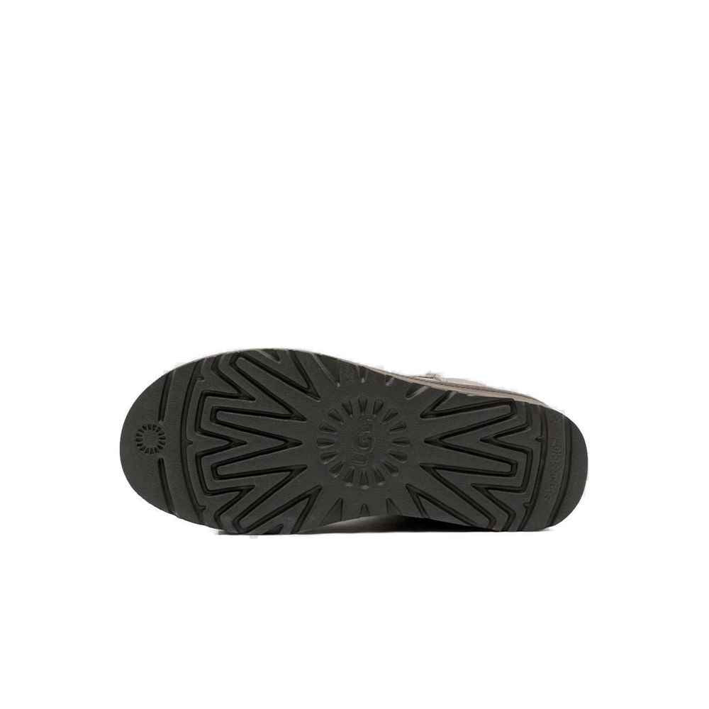 UGG Classic Mini Platform I23 Suede Enkellaarsjes – Grijs