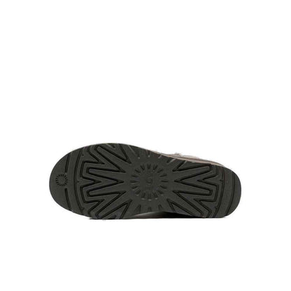 UGG Classic Mini Platform I23 Suede Enkellaarsjes – Grijs